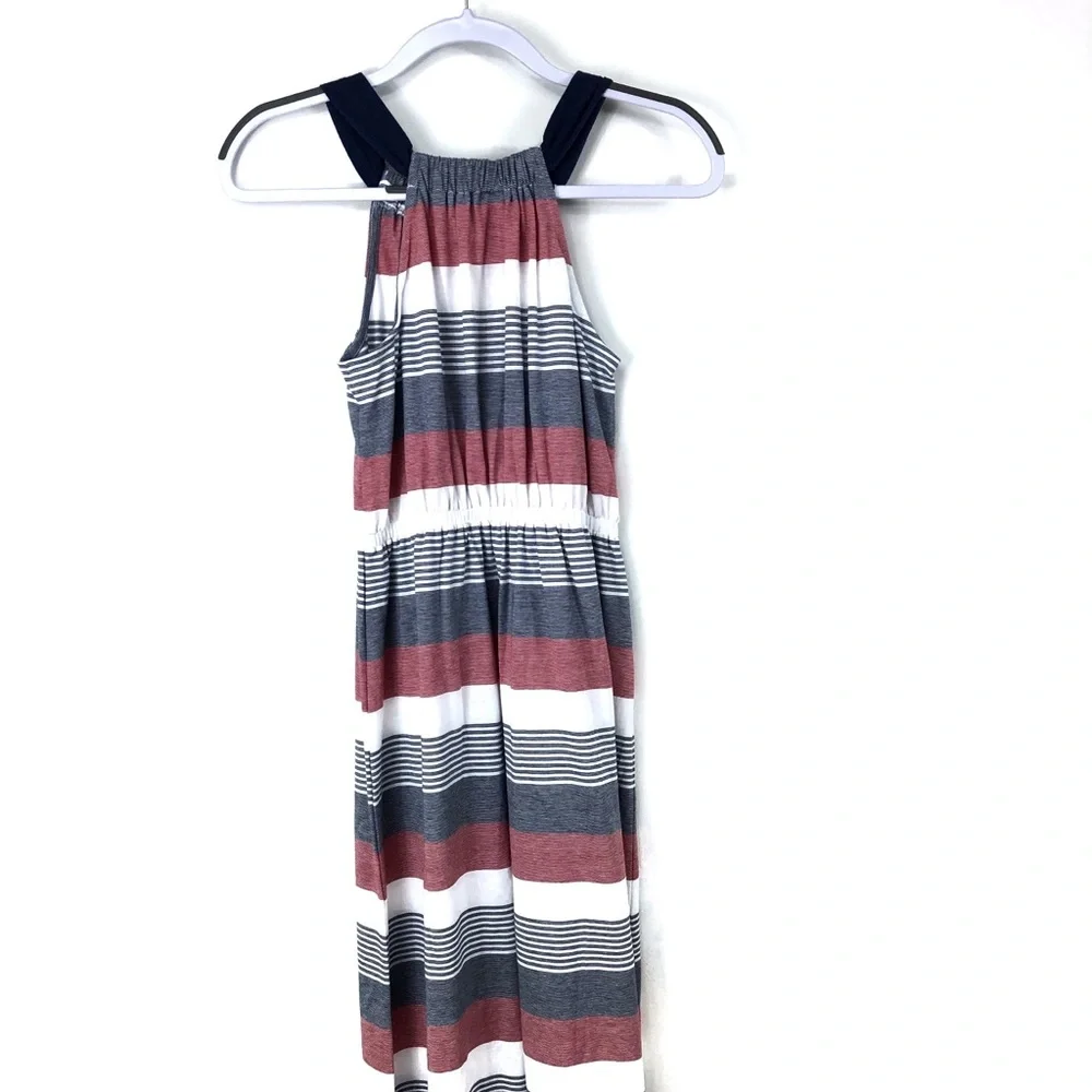 NWT Gymboree girls red‎ white and blue maxi dress